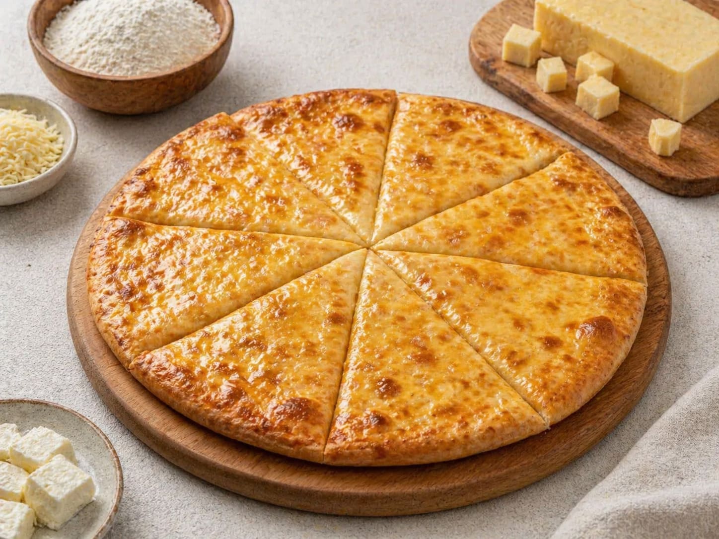 сочный с сырной начинкой